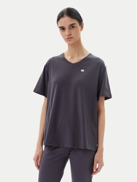EA7 Emporio Armani EA7 Emporio Armani Футболка 7W000029 AF10373 U8115 Сірий Loose Fit
