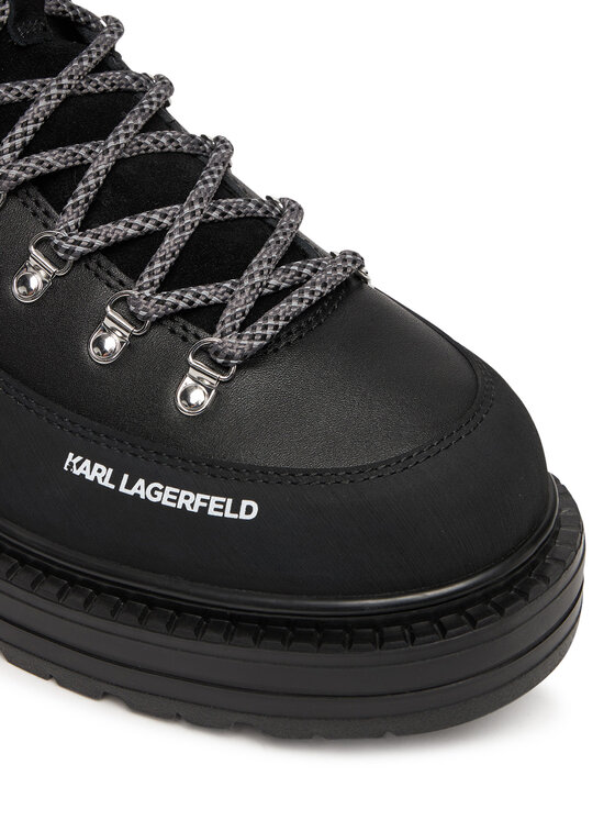 KARL LAGERFELD Черевики туристичні KARL LAGERFELD Miles KL10245 Чорний