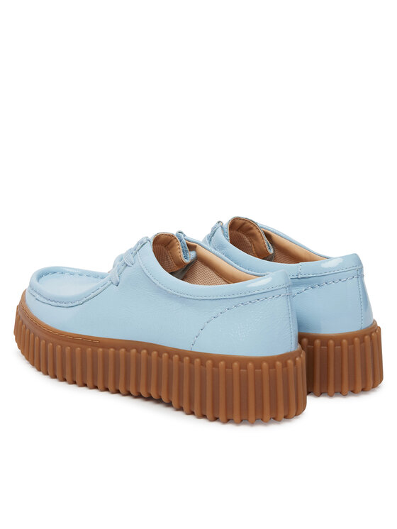 Clarks Туфлі Clarks Torhill Bee 26186669 Блакитний