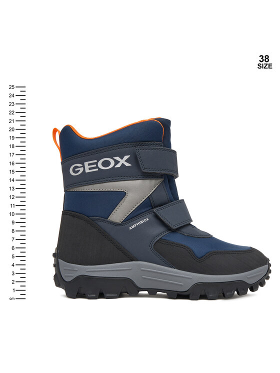 Geox Čizme za snijeg Geox J Himalaya B Abx J46FRE 0FU50 C0659 D Tamnoplava
