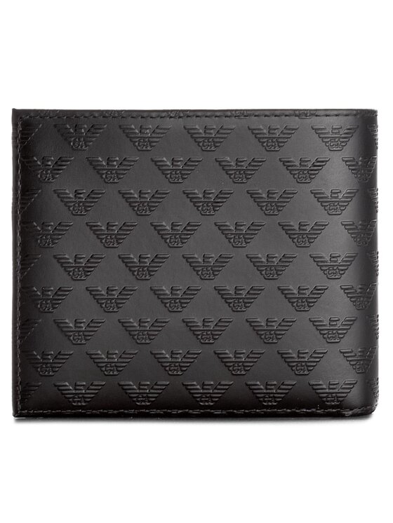 Emporio Armani Portfel Emporio Armani YEM122 YC043 80001 Czarny