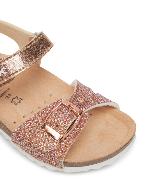 Geox Sandály Geox J Adriel Girl J028MC 0BNEW C8124 M Růžová