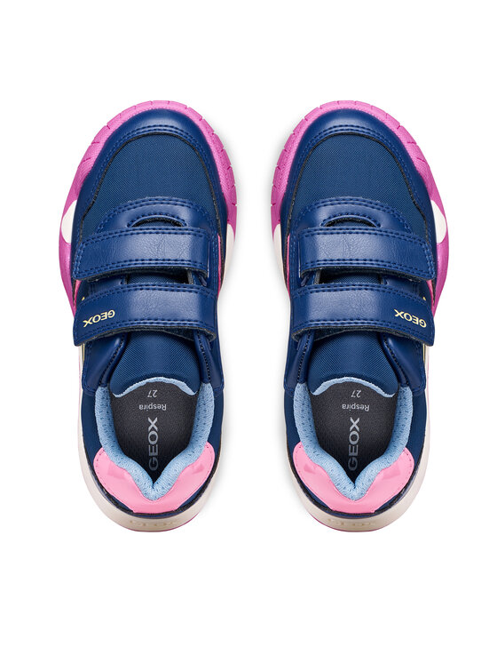 Geox Sneakersy Geox J Rann-E Girl J65P8A 0FU54 C4RE8 D Granatowy