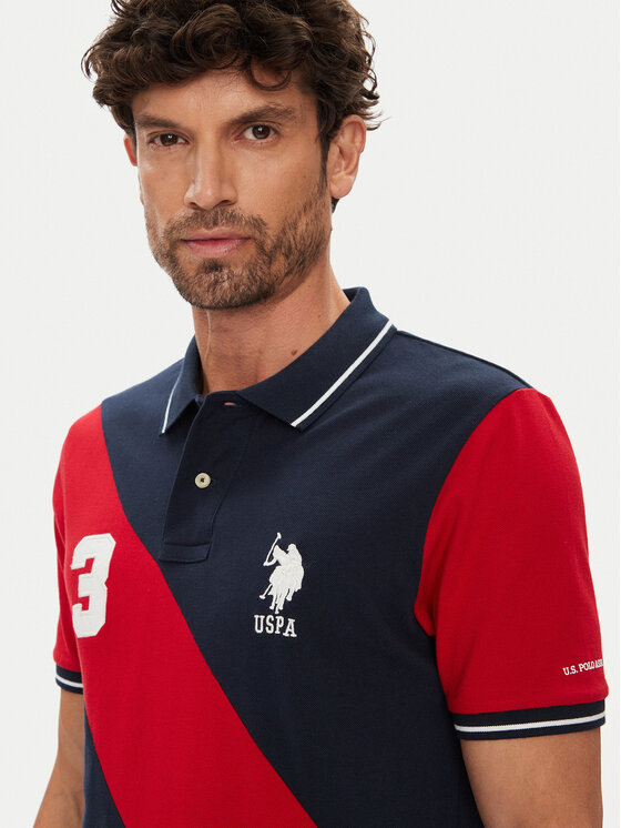 U.S. Polo Assn. U.S. Polo Assn. Поло MUP3996 Cиній Regular Fit