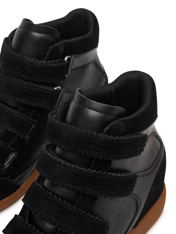 Steve Madden Снікерcи Steve Madden Mustang 11004987 Чорний