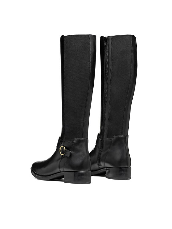 Geox Cizme Geox D Felicity D46G1C 043NH C9999 Negru