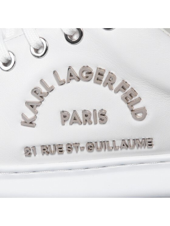 KARL LAGERFELD Sneakersy KARL LAGERFELD KL52539 Biela