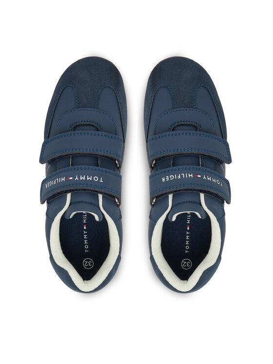 Tommy Hilfiger Sneakersy Tommy Hilfiger T1X9-34342-1269 S Granatowy