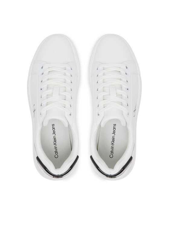 Calvin Klein Jeans Sneakers Calvin Klein Jeans Chunky Cupsole Ru Patch Lth Wn YW0YW01846 Alb