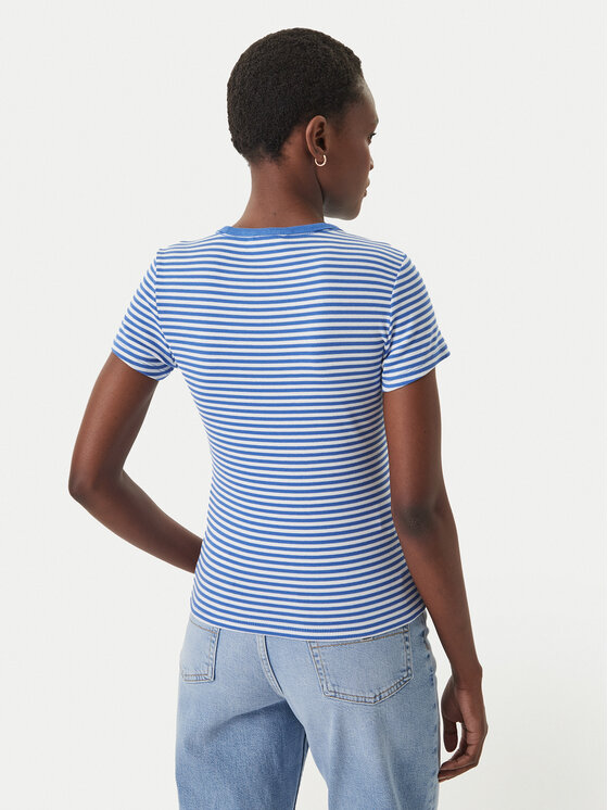 Tommy Jeans Tommy Jeans Camiseta Essential DW0DW17383 Azul Slim Fit