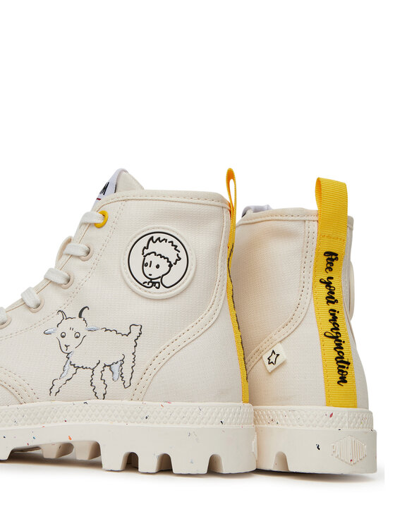 Palladium Ορειβατικά παπούτσια Palladium Pampa-Petit Prince 74449-180-M Λευκό