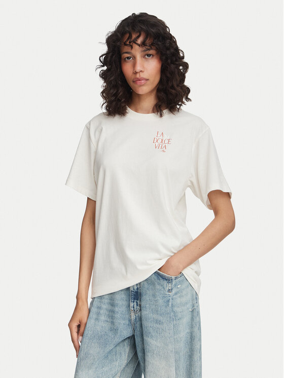 HUGO HUGO Camiseta Vintage 50573326 Blanco Oversize