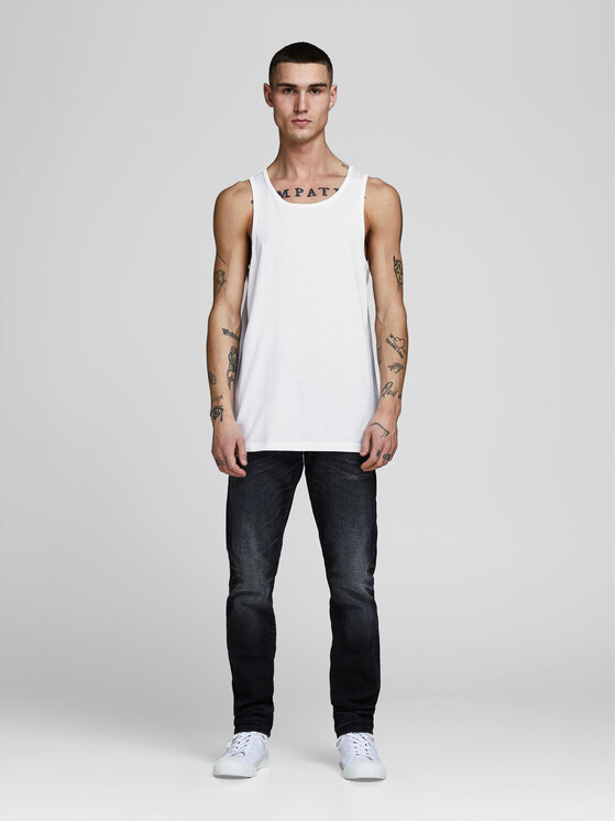 Jack & Jones Jack & Jones Ujjatlan felső szett Basic 12133910 Fehér Regular Fit