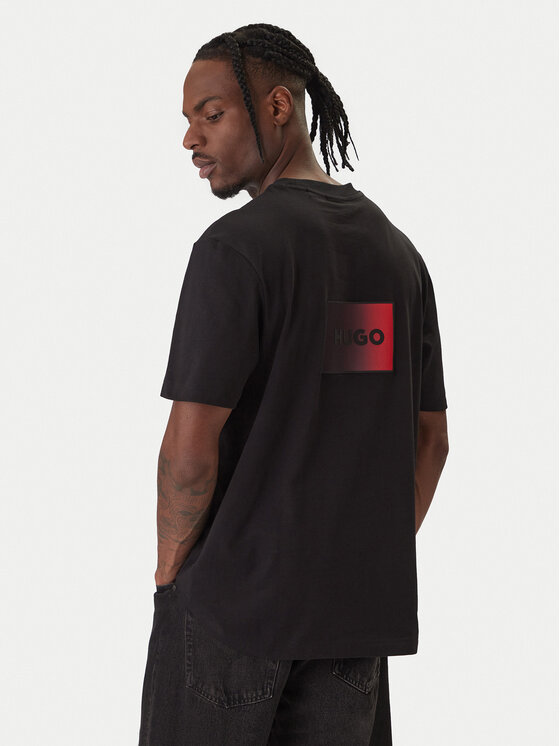 HUGO HUGO Camiseta Danoto 50553144 Negro Regular Fit