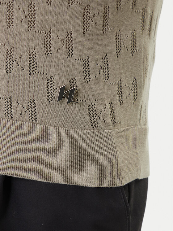 KARL LAGERFELD KARL LAGERFELD Polo 655005 562301 Caqui Slim Fit