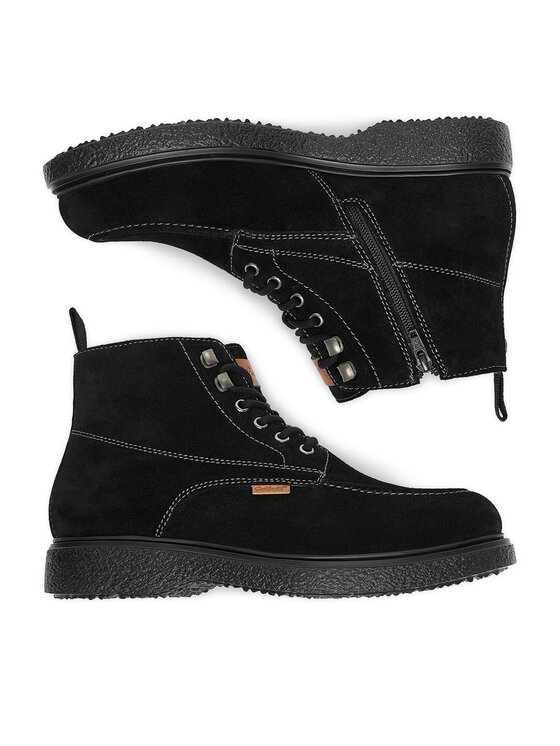 Go Soft Šnurovacia obuv Go Soft CEO-GRIGGS-03 MI08 Čierna