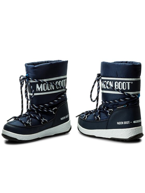Moon Boot Снігоходи Moon Boot Sport Jr Wp 34051300002 Cиній