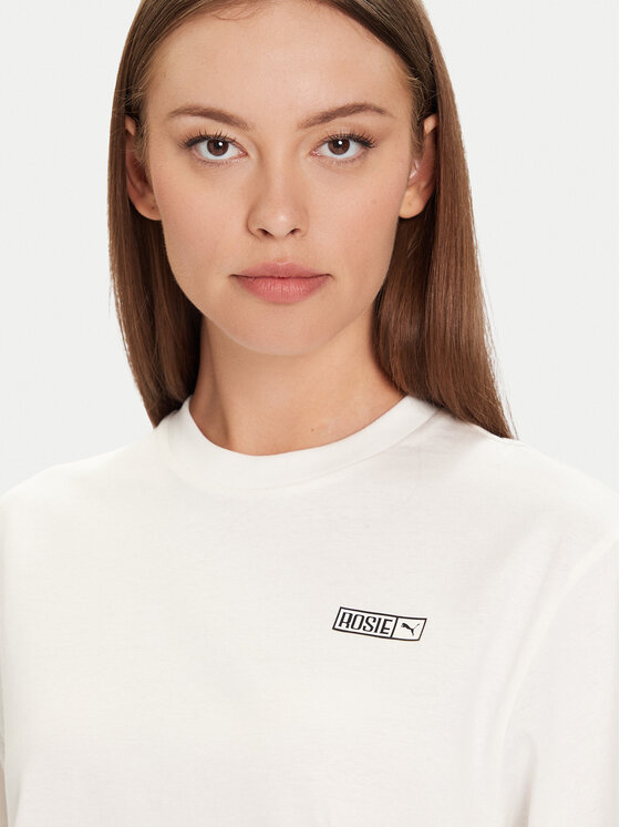 Puma Puma Футболка PUMA X ROSÉ 633806 77 Білий Relaxed Fit