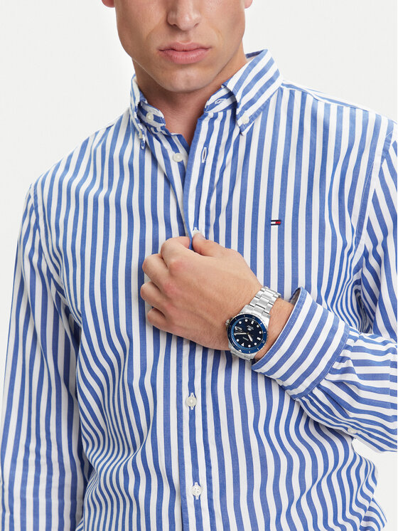 Fossil Годинник Fossil Blue FS6029 Срібний