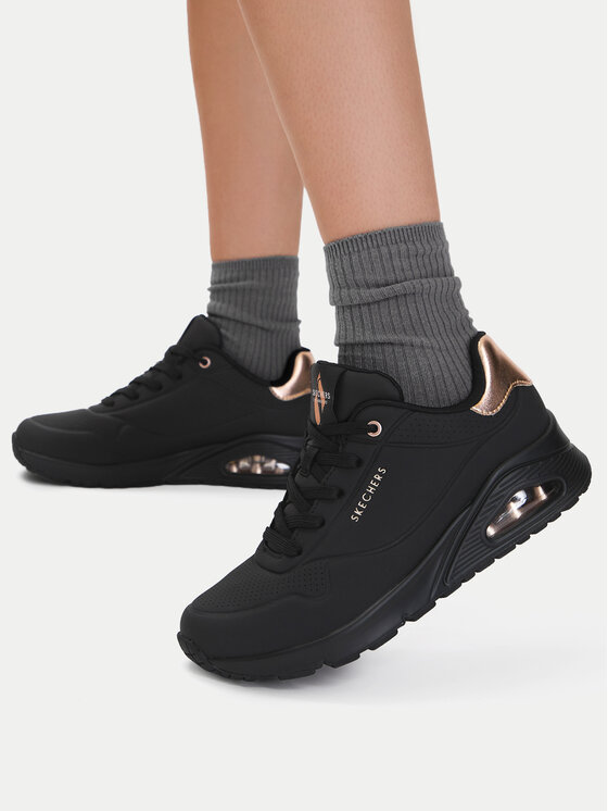 Skechers Sneakersy Skechers Golden Air 177094/BBK Czarny