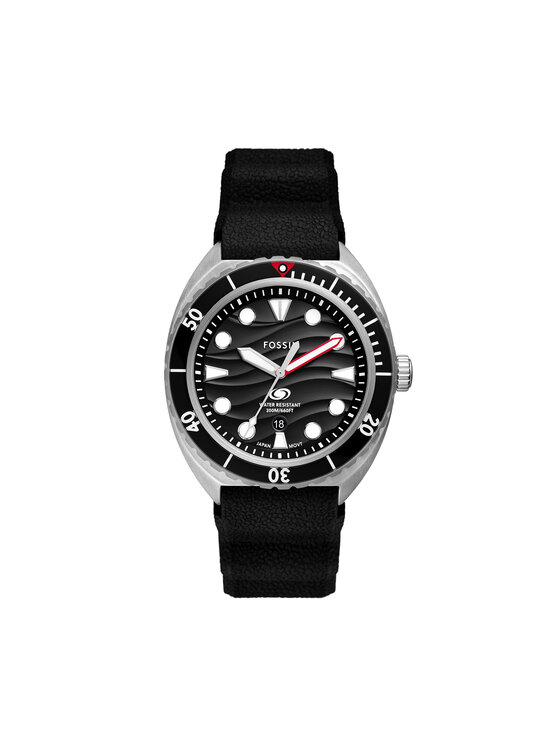 Fossil Годинник Fossil Breaker FS6062 Чорний