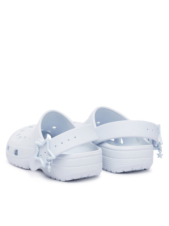 Crocs Παντόφλες Crocs Classic Star Buckle Clog 213941 Ανοιχτό μπλε