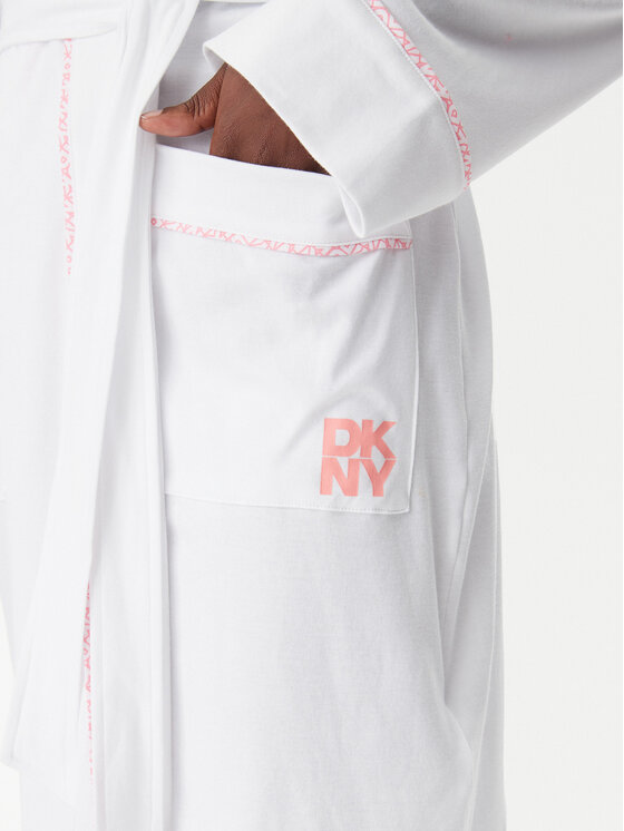 DKNY DKNY Chalatas YI10046 Balta