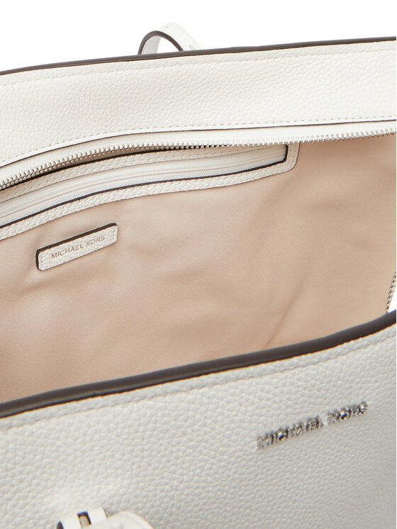MICHAEL Michael Kors Ročna torba MICHAEL Michael Kors Quinn 30T5SQNT9L Bela