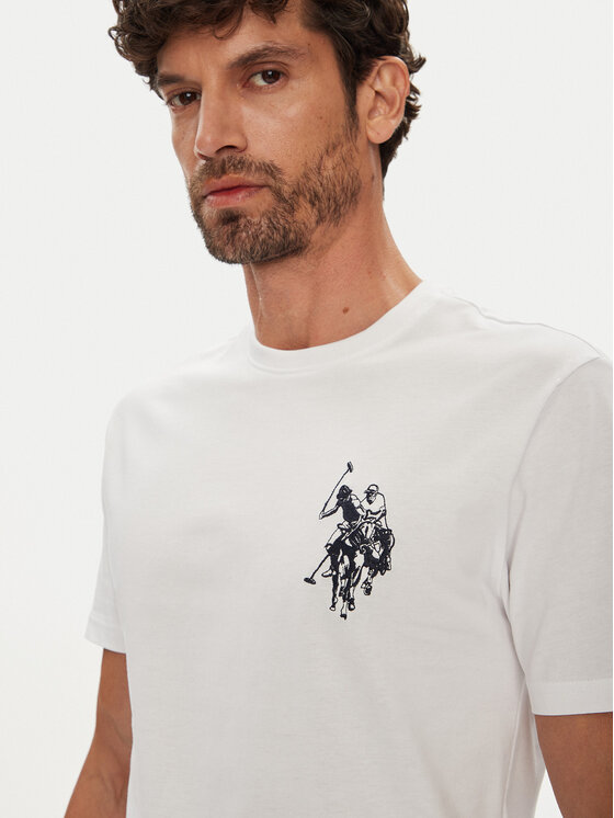 U.S. Polo Assn. U.S. Polo Assn. Marškinėliai MUP4367 Balta Regular Fit