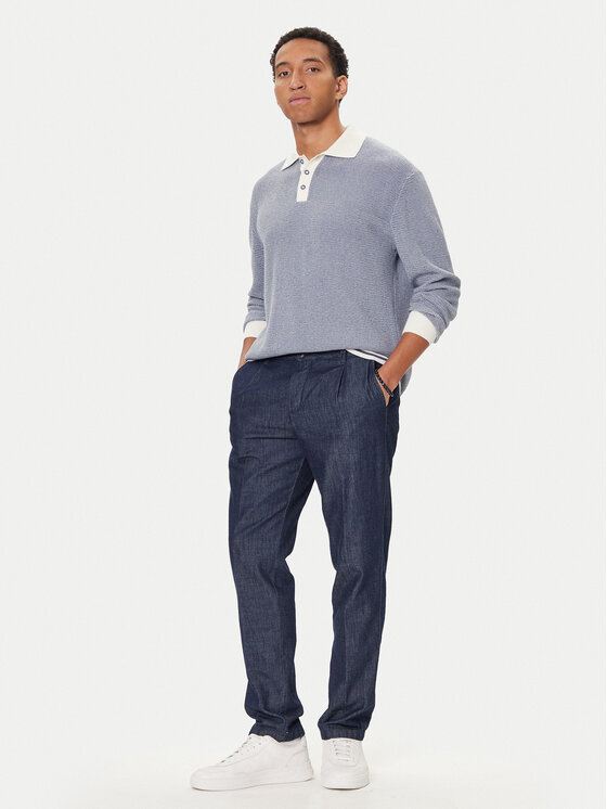 United Colors Of Benetton United Colors Of Benetton Polo 10C1K301N Azul marino Regular Fit