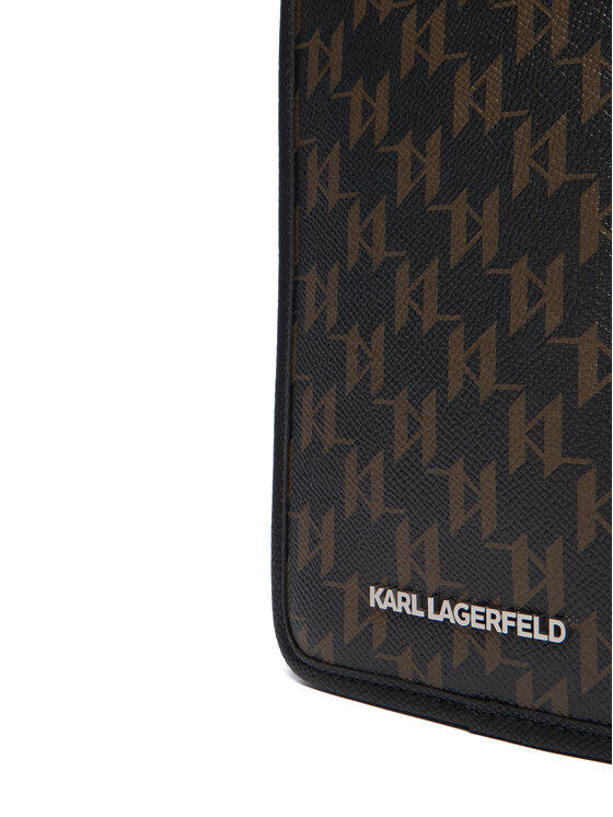 KARL LAGERFELD Torbica za okrog pasu KARL LAGERFELD B1M30230 Črna