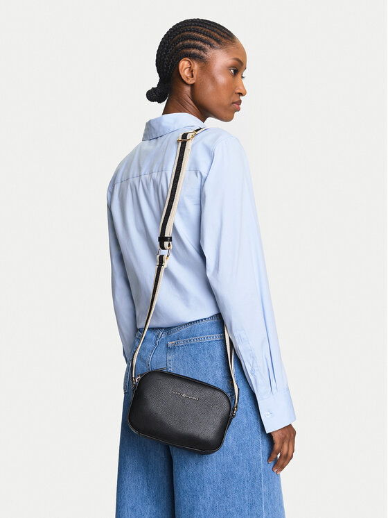 Tommy Hilfiger Geantă Tommy Hilfiger AW0AW17450 Negru