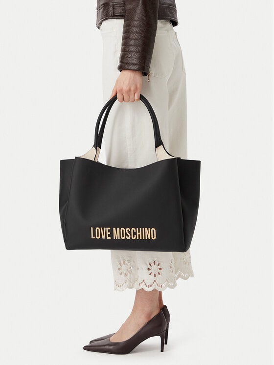 LOVE MOSCHINO Torebka LOVE MOSCHINO JC4107PP1PKD0000 Czarny