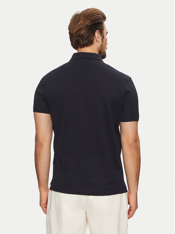 Tommy Hilfiger Tommy Hilfiger Polo Icon Graphic MW0MW37516 Blu scuro Regular Fit