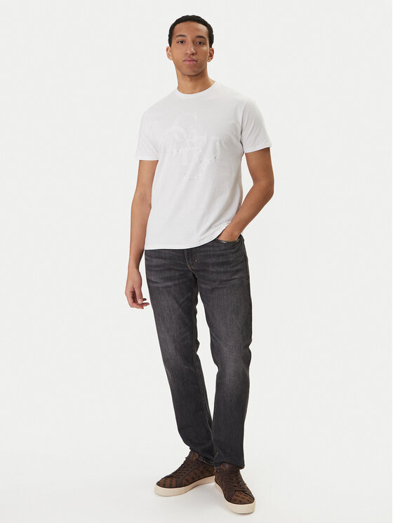 Guess Guess Футболка M6RI03 I3Z14 Білий Regular Fit
