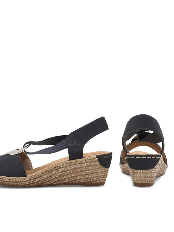 Rieker Sandale Rieker 624H6-14 Bleumarin