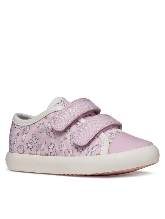 Geox Tenisice Geox B Gisli Girl B451MB 000AN C0550 S Ružičasta