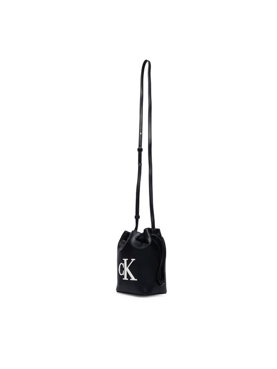 Calvin Klein Τσάντα Calvin Klein Bold Ck Mini Bucket Crossbody LV04F3870G Μαύρο