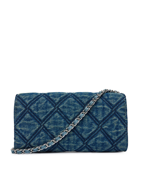 Tommy Hilfiger Torebka Tommy Hilfiger Th Feminine Wallet Chain Denim AW0AW18903 Niebieski