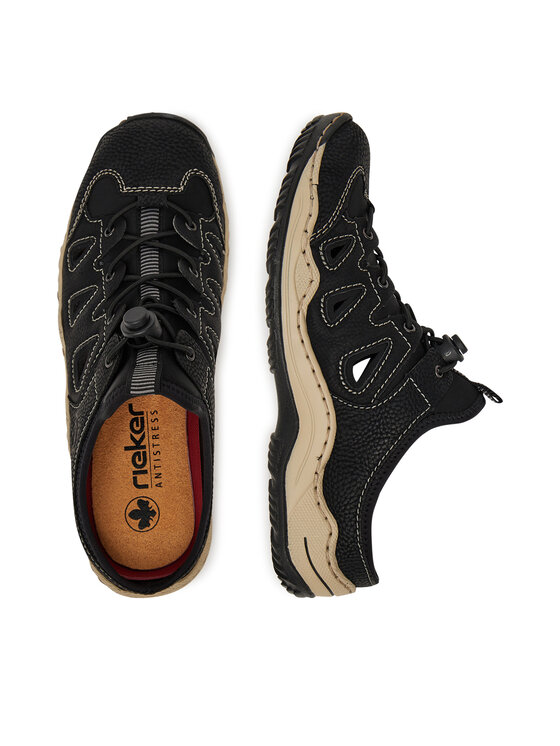 Rieker Nazouváky Rieker L0567-00 Černá