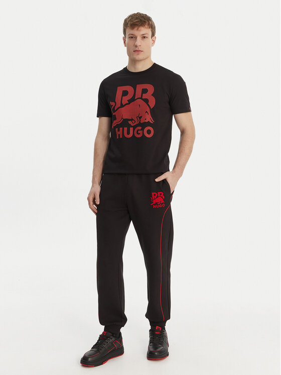 HUGO HUGO Camiseta Dlix_RB 50559696 Negro Regular Fit