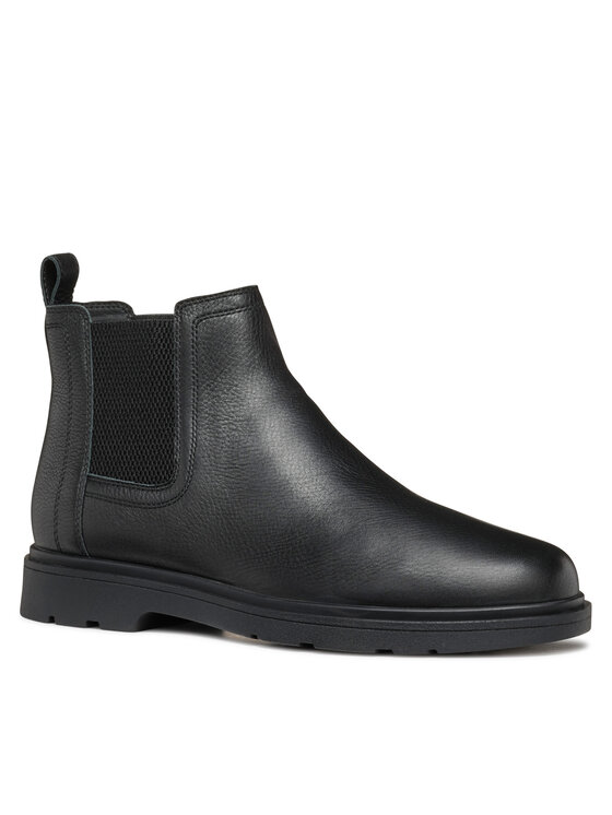 Geox Gležnjarji Chelsea Geox U Spherica Ec1 U36D1C 00046 C9997 Črna