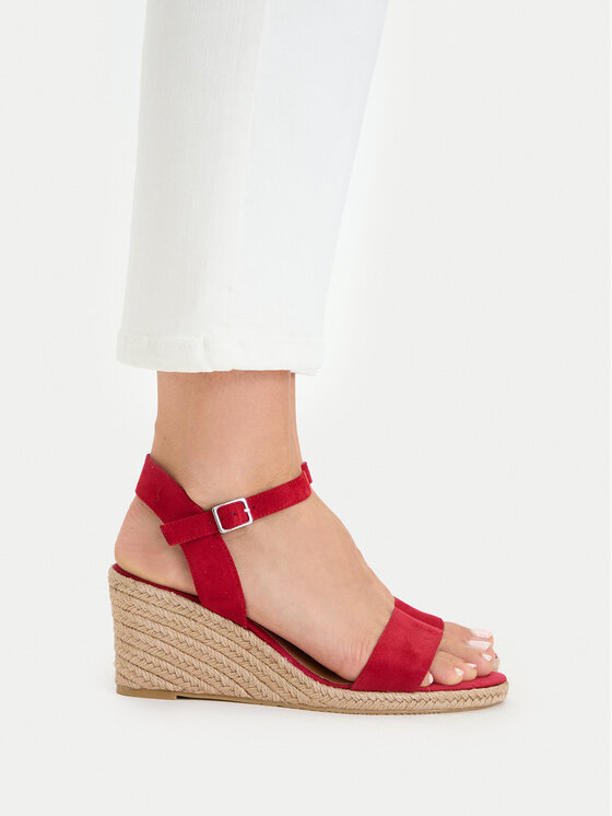 Tamaris Espadrile Tamaris 1-28300-42 Rdeča