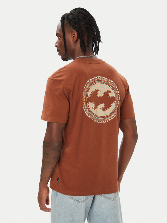 Billabong Billabong Camiseta EBYZT00605 Marrón Regular Fit