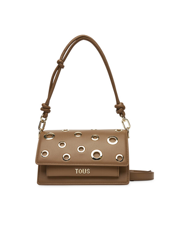TOUS Дамска чанта TOUS Audree Eyelets 2002202943 Кафяв