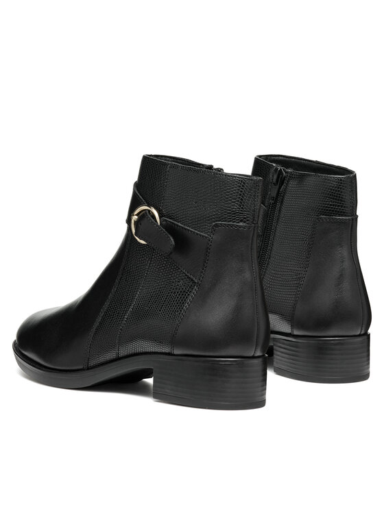 Geox Botki Geox D Felicity D46G1A 04304 C9997 Czarny
