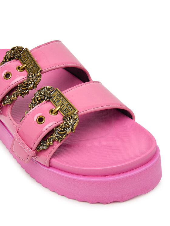 Versace Jeans Couture Шльопанці Versace Jeans Couture 80VA3SM1 ZS190 499 Рожевий