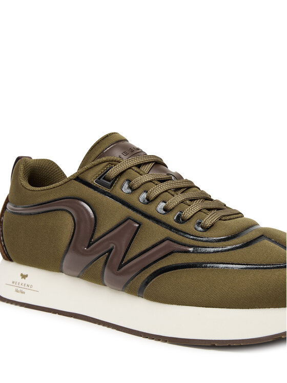 Weekend Max Mara Sneakersy Weekend Max Mara 2525766034650 Zelená