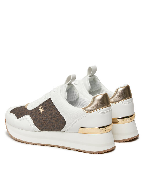 MICHAEL Michael Kors Снікерcи MICHAEL Michael Kors Raina Trainer 43R4RNFSAB Білий