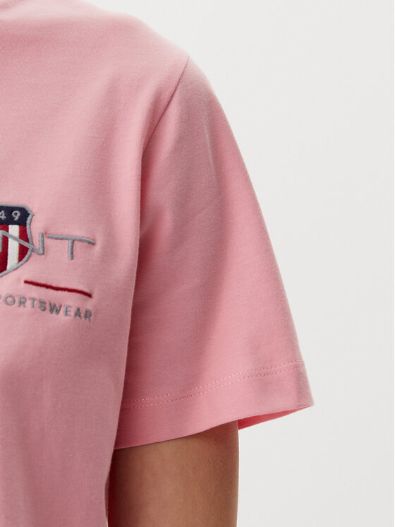 Gant Gant Camiseta Archive 4200277 Rosa Regular Fit